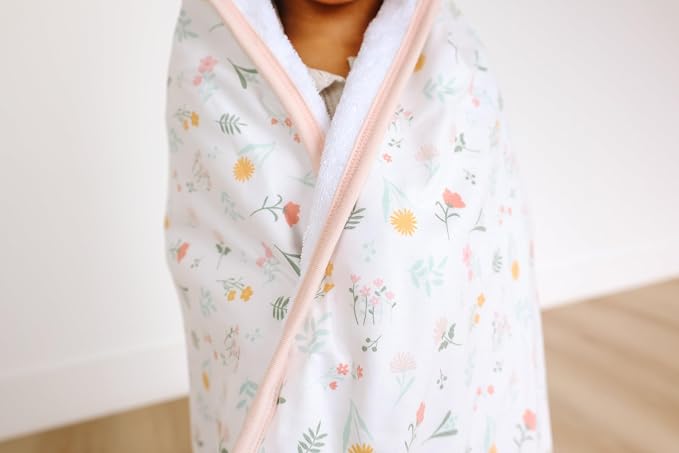 Copper Pearl Hooded Bath Towels Premium Knit/Terry Cloth Baby Towels with Hood, Pockets, and Cool Designs - Great to Gift and Make Bath Time Fun - Baby Bath Towel, Mabel