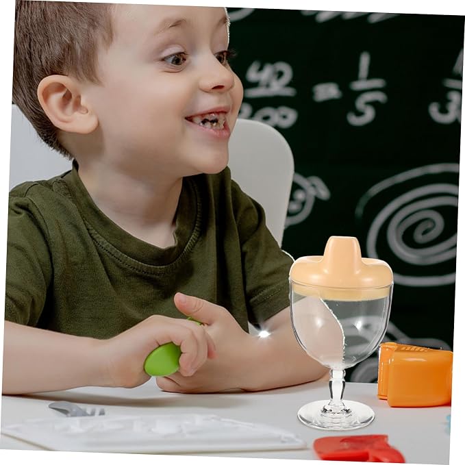 BESPORTBLE 2pcs Boy Girl Cups Straw Cup Boy Girl Open Drinking for Water Bottles Milk Water Training for Plastic