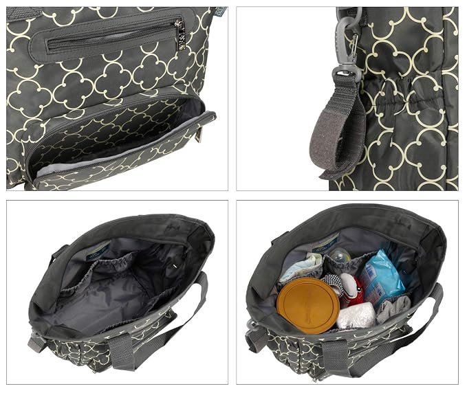SoHo Grand Central Station Diaper Bag (Green)
