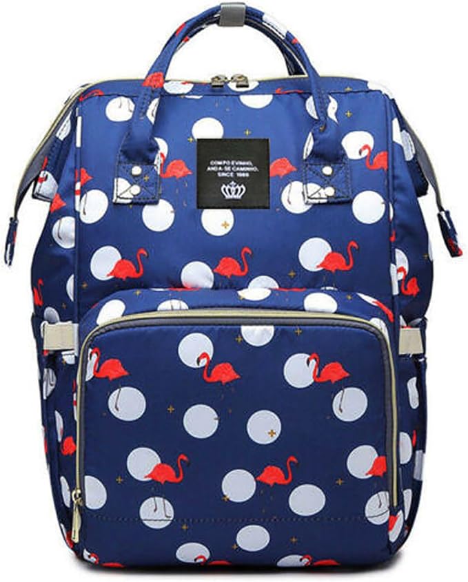 Backpack Diaper Bag with Changing Station, Multi function Boys Girls Baby Backpack for Mom Dad, Unisex Travel Essentials Tote, Waterproof Wet Dry Bags, Baby Nursing Organizer Pouches, Dark Blue