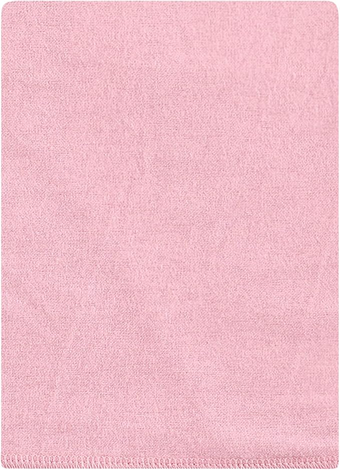 Hudson Baby Unisex Baby Cotton Flannel Burp Cloths Bundle, Pastel Butterfly, One Size