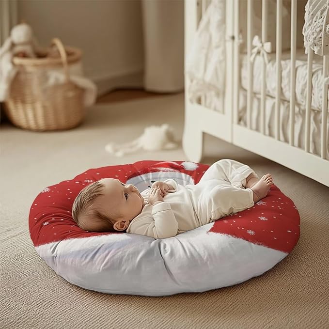 Snowman Nursing Pillow Cover Neutral Breastfeeding Pillow Cover Fits 22.6in*24in Nursing Pillow for Baby Boy Girl Neutral Baby Nursing Pillow Cover Feeding Pillow Cover