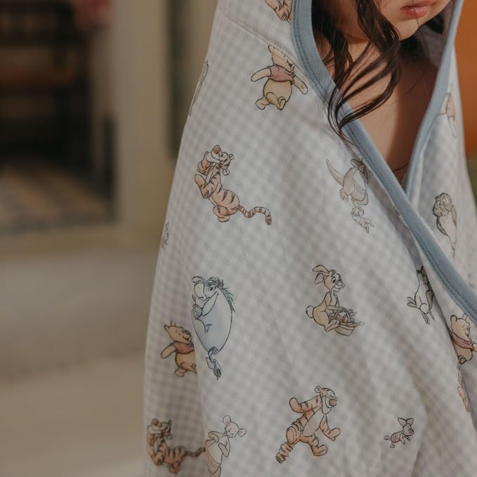 Copper Pearl Premium Big Kid Hooded Towel Winnie The Pooh & Friends