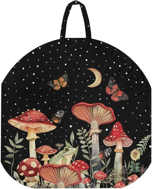 Fashion Mushroom Pillow Cover Kawaii Breastfeeding Cover Ultra Soft & Breathable Unisex Nursing Pillow Slipcovers Machine Wash & Quick-Dry Feeding Cushion Cover Newborn Gift