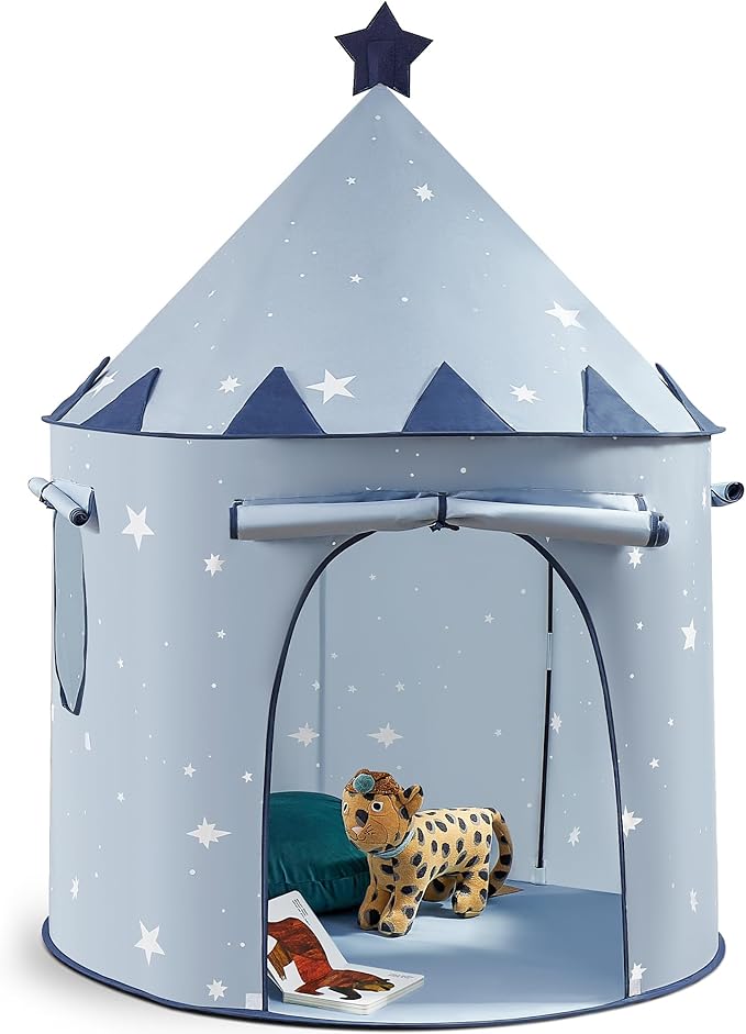 Tiny Land Kids Play Tent, Pop-Up Cute Toddler Tents, Portable Baby Tent for Indoor Fun & Imagination