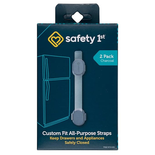Safety 1st Custom Fit All Purpose Strap, Décor 2 Count (Pack of 1)