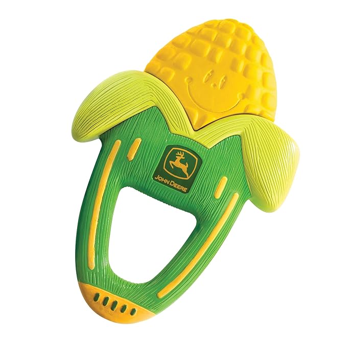 John Deere The First Years Massaging Corn Teether