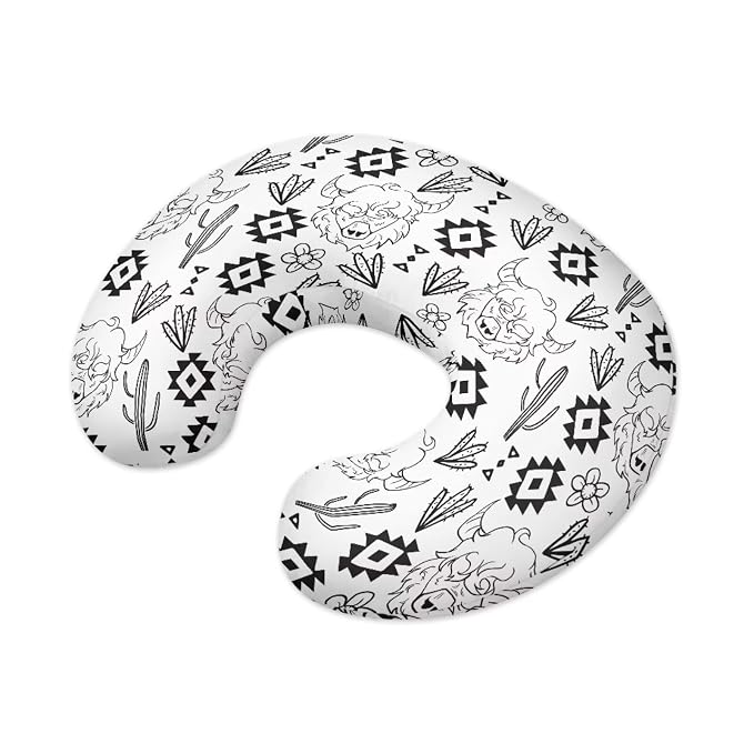 Ox Cactus Nursing Pillow Covers Slipcovers for Breastfeeding Moms, Ultra Soft Breathable Feeding Pillow Slipcover for Baby Boy Girl