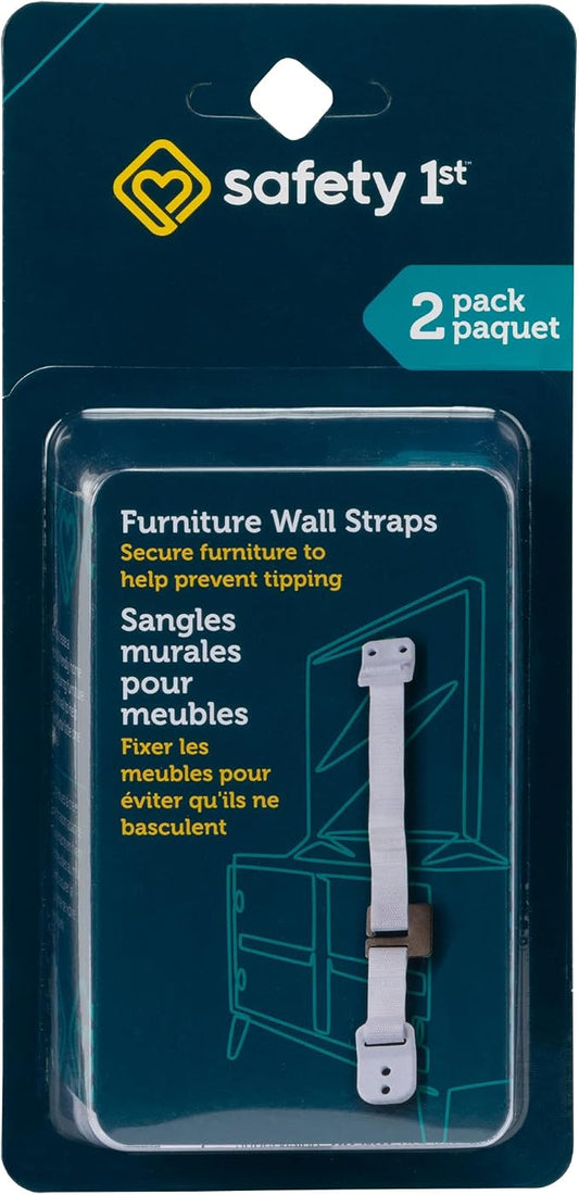 Safety 1st Furniture Wall Straps 4 Pack