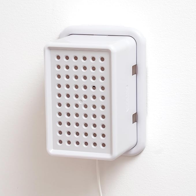 Extra Large Outlet Cover Box ??Doorbell Transformer Cover & Large Outlet Cover for Bulky Plugs, Outlet Covers Baby Proofing, Childproof Electrical Outlet Box for Power Bricks & Adapters