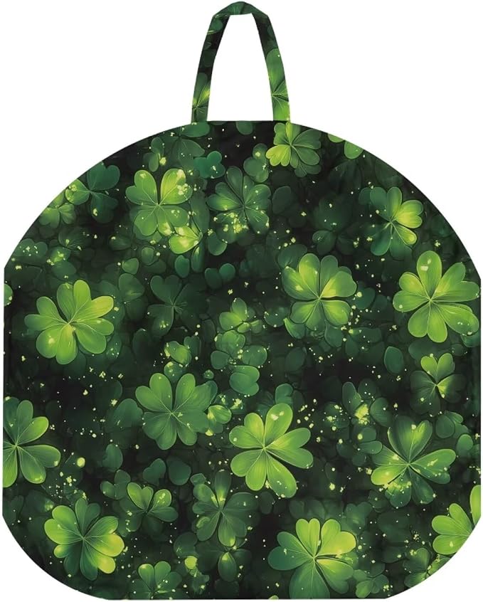 Four Leaf Clover Nursing Pillow Cover for Breastfeeding Pillows Breastfeeding Pillow Slipcovers for Baby Boys & Girls Ultra Soft Infant Nursing Pillowcase Pillow Case for Newborn