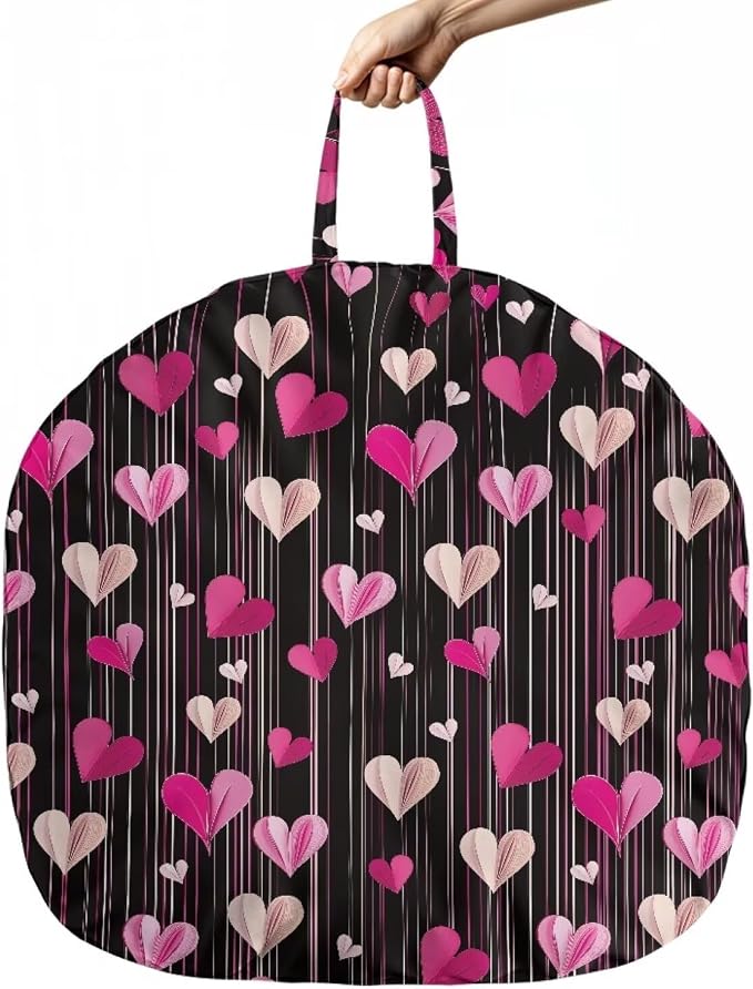 Heart Nursing Pillow Covers for Breastfeeding Pillow Stretchy and Cozy Breastfeeding Pillow Slipcovers for Baby Girls Soft Breastfeeding Pillow Covers Fits for Infant Support