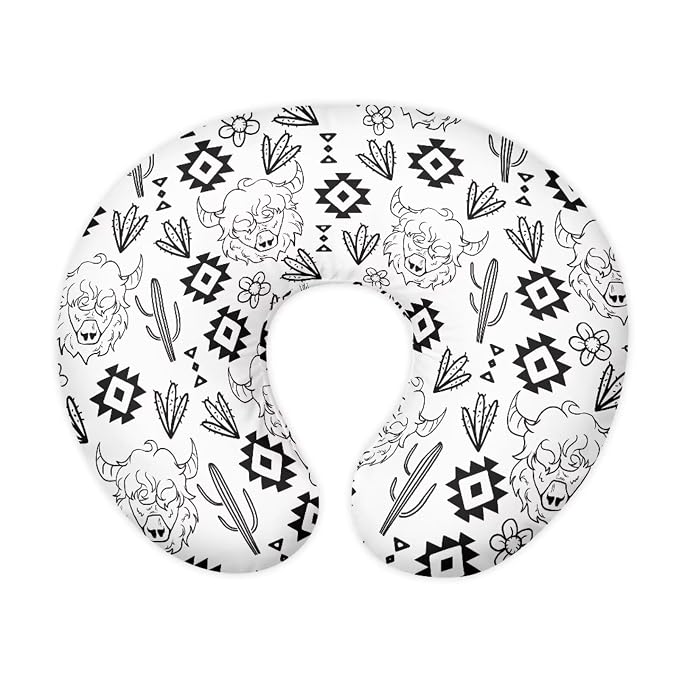 Ox Cactus Nursing Pillow Covers Slipcovers for Breastfeeding Moms, Ultra Soft Breathable Feeding Pillow Slipcover for Baby Boy Girl