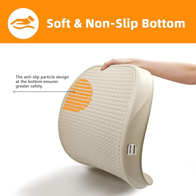 Baby Changing Pad ??Wipe-Clean Surface,Non-Slip Base with Safety Strap,Straight Peanut Contoured with Cushioned EVA Foam,Portable Diaper Changing Pad for Newborn and Toddler,Nursery and Travel, Oat