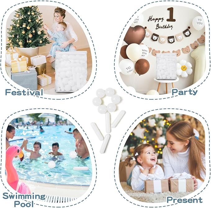 STARBOLO Ball Pit Balls for Kids -Pack of 150 200 500 Colorful Ball Pit Balls Crush Proof Plastic Toy Balls for Toddlers Ball Pit, Ball Pit Play Tent, Baby Pool Water Toys