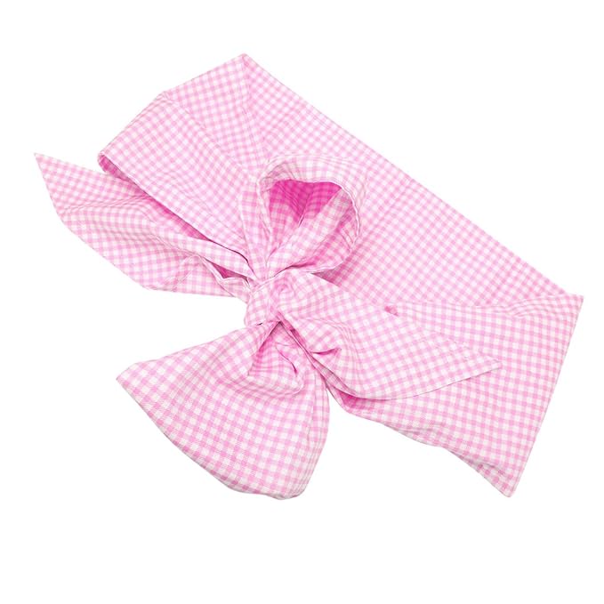 VGEBY Newborn Swaddle Sash Maternity Bow Sash Newborn Infant Blanket Swaddling Blankets for Photo Stretch Wrap Blankets & Swaddling (Light Plaid)