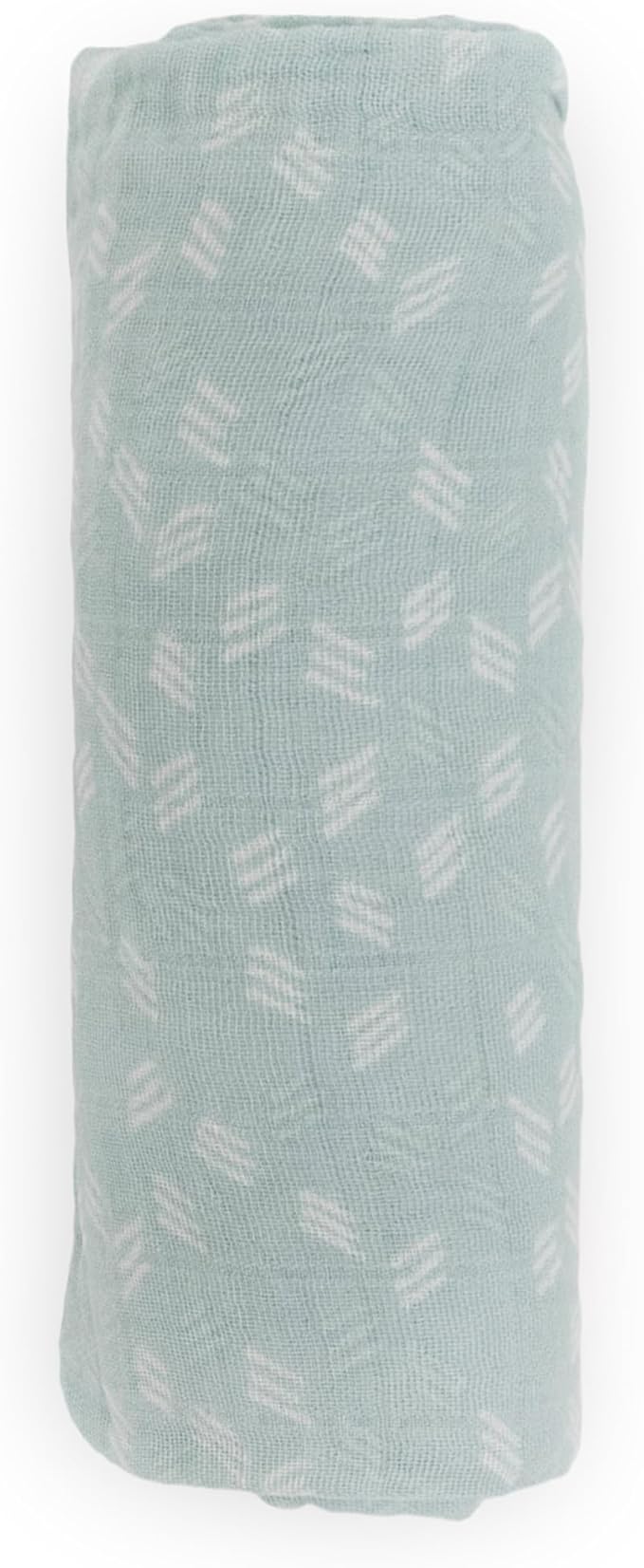 Little Unicorn Premium Cotton Swaddle Baby Blanket | Breathable Fabric | for swaddling, Play, Nursing & More (Misty Field)