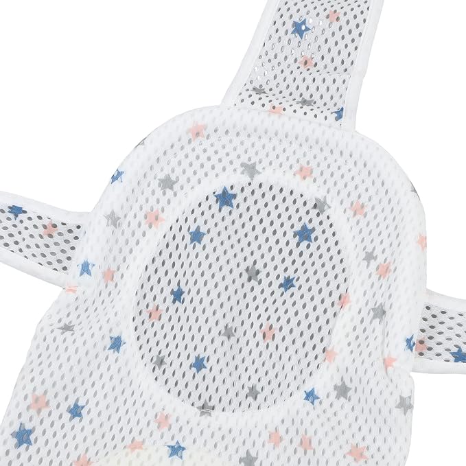Baby Bath Seat, Adjustable Support Net, Infant Bathtub, Quick Drying Mesh for Newborns Bathing, Baby Shower, Infant Care, Home Use