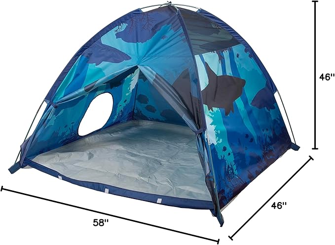 Pacific Play Tents 19763 Shark Cove Dome Tent 58" x 58" x 46"