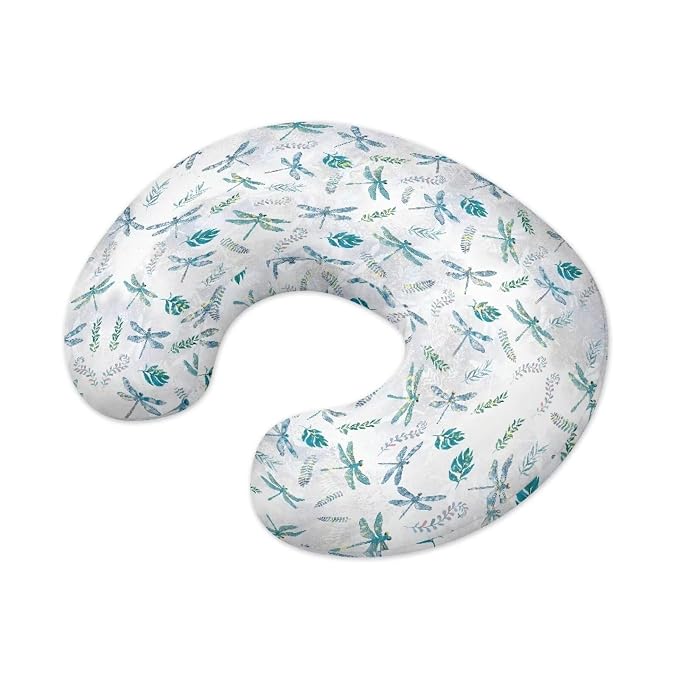 Dragonfly Leaves Nursing Pillow Cover, Premium Quality Soft Breast Feeding Pillow Covers Great for Breastfeeding Moms