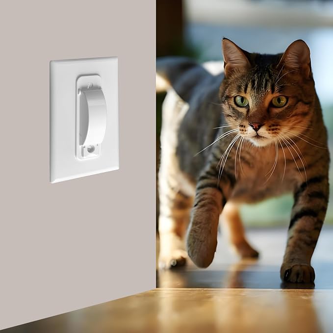 4 Light Switch Guard Cover, Baby Proof Wall Switch Cover Guard for Toggle Light Switch Protects Your Lights or Circuits from Being Accidentally Turned On or Off