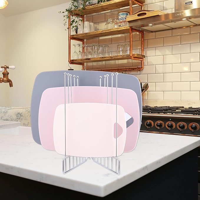Foldable Bottle Drying Rack, Reusable Storage Bag Drying Rack, SUS 304 Stainless Steel Dryer Stand for Water Bottle Cup Mug Tumbler Cutting Board Lids