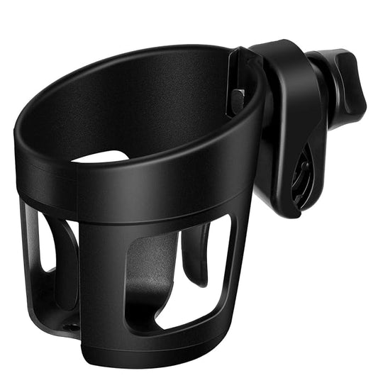Upgraded Baby Cup Holder, Universal Stroller Cup Holder Bottle Holder Large Caliber Designed 360 Degrees Rotation Fit for Baby Stroller, Bicycle, Wheelchair, Walker, Trolleys