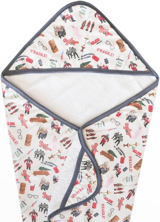 Copper Pearl Hooded Bath Towels Premium Knit/Terry Cloth Baby Towels with Hood, Pockets, and Cool Designs - Great to Gift and Make Bath Time Fun - Baby Bath Towel, A Christmas Story