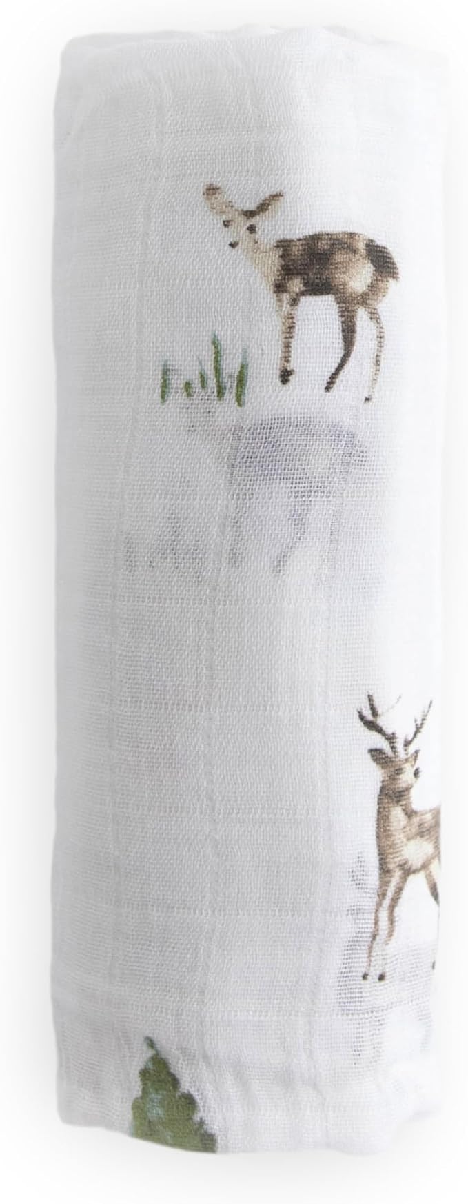 Little Unicorn Premium Cotton Swaddle Baby Blanket | Breathable Fabric | for swaddling, Play, Nursing & More (Oh Deer)