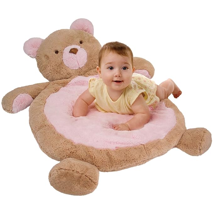 Mary Meyer Bestever Baby Mat, Pink Bear
