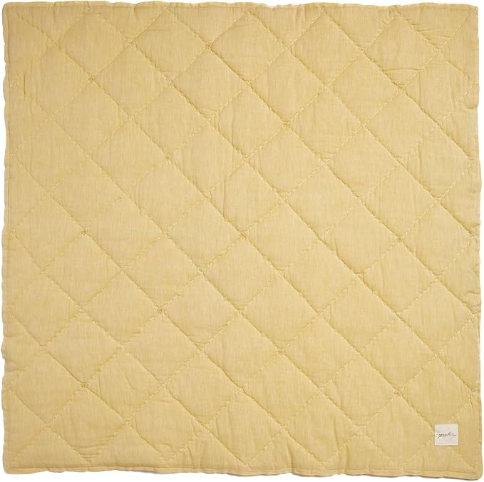 PEHR Chambray Blanket | Heirloom-Quality Reversible Baby Blanket | 100% Cotton Exterior with Soft Polyfill | Hand-Finished Details | 36" x 36" / 91.5 x 91.5 cm | Celestial