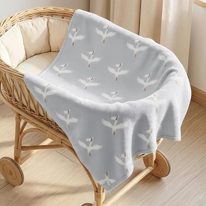 Receiving Baby Blanket,100% Luxury Cotton Knit Baby Blanket,Lightweight Cozy Neutral Swaddling Blanket for Newborns,Boys & Girls,Infant and Toddler