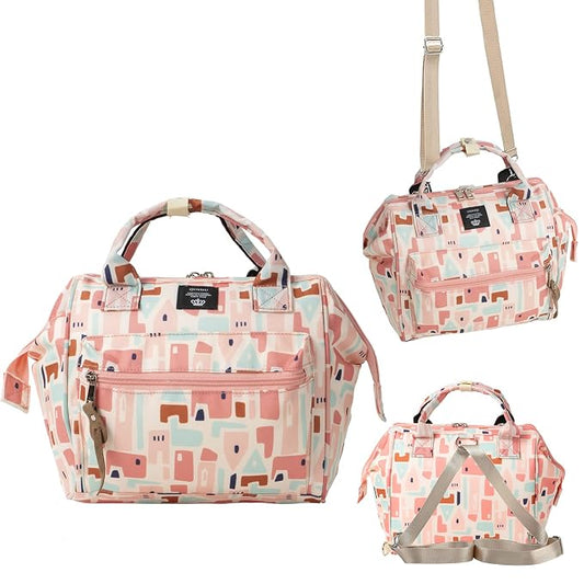 Beaulyn small diaper bag,mini diaper bag backpack,crossbody baby bag for mom,diaper bag tote for boy girl toddler with Insulated Pocket