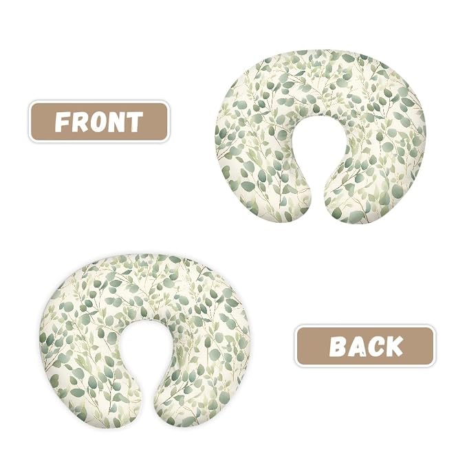 Branch Nursing Pillow Cover Newborn U-Shaped Breastfeeding Pillowcase Cushion Cover Stain Resistant and Scratch Resistant