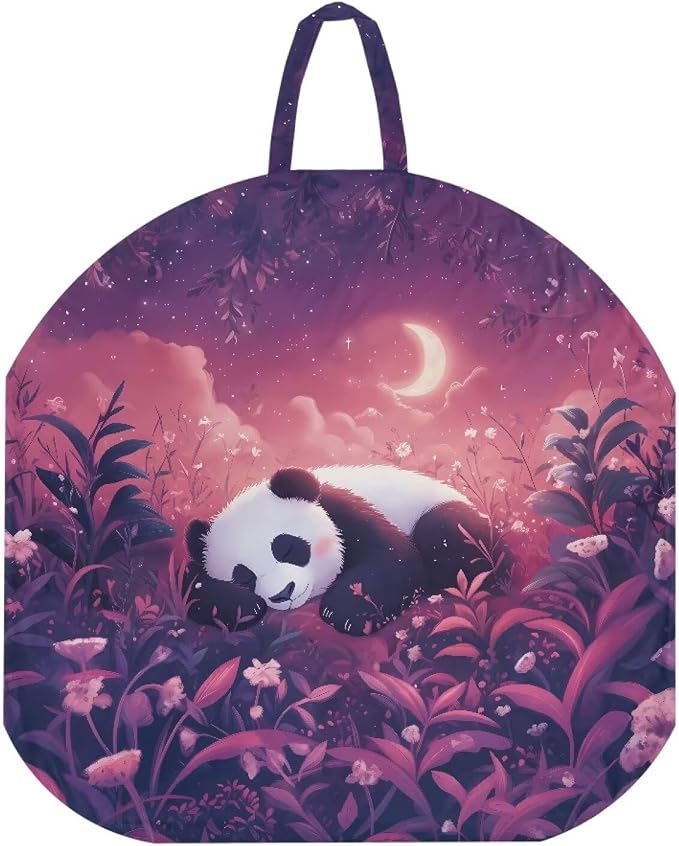 Sleeping Panda Nursing Pillow Cover Case Plush Breathable Breastfeeding Pillow Slipcover Fits Nursing Pillow Super Soft Snug Positioners for Baby Boy Baby Girl Feeding Cushion Cover