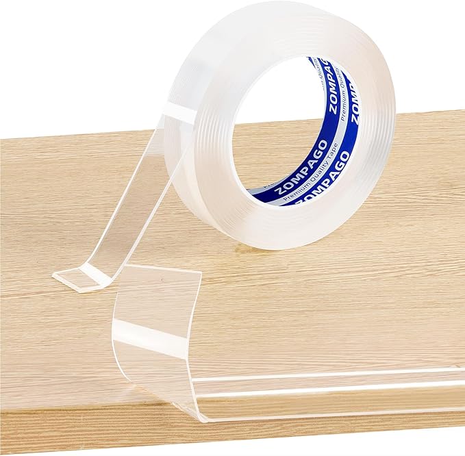 ZOMPAGO Clear Soft Corner Protectors for Furniture Strip,1.2in（W x9.84FT (L),Sharp Edge & Table Bumper,Window Edge,Wall Protector, Soft Corner Guards Safe for Proof,Table Corner Protectors in Family