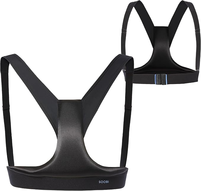 Soobi Satin Breast Pillow Bra: C+ Cup Breast Support for Chest Wrinkles, Side Sleeping, Wrinkle Prevention & Post-Op Recovery