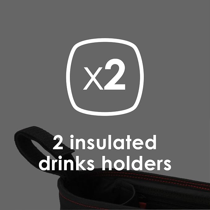 Diono Buggy Buddy Universal Stroller Organizer with Cup Holders, Secure Attachment, Zippered Pockets, Safe & Secure, Black (Pack of 3)
