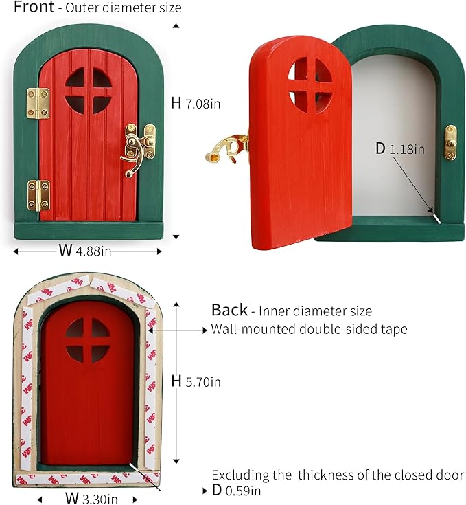 Wooden Interior Outlet Switch Covers - A Premium Accessory that Protects Children and Creates a Fairy-tale Atmosphere (No.3)