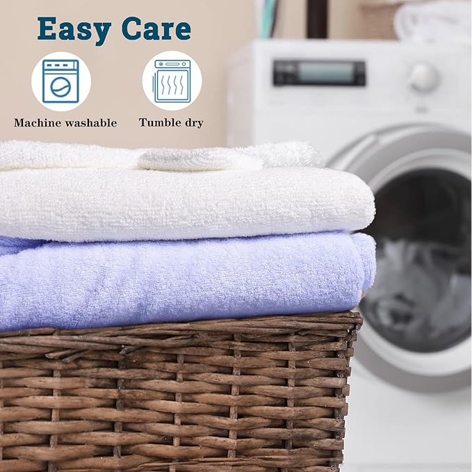 Toddler Towels Hooded Kids Bath Towels 0-6 Years Unisex Toallas para Bebe 2-Pack 27.5"X55" Thick Ultra Absorbent Soft Baby Towels with Hood Beach Towel Bathrobe for Children, Infant, Newborn