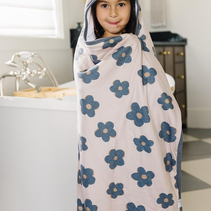 Copper Pearl Premium Big Kid Hooded Towel Gemma in Tan