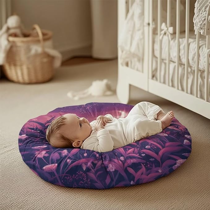Sleeping Panda Nursing Pillow Cover Case Plush Breathable Breastfeeding Pillow Slipcover Fits Nursing Pillow Super Soft Snug Positioners for Baby Boy Baby Girl Feeding Cushion Cover
