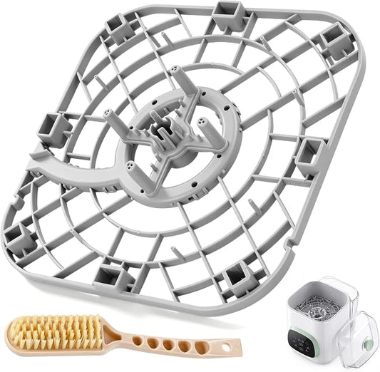 ACOCO Replacement Bottom Tray for Momcozy Bottle Washer, Base Rack Insert Compatible with KleanPal Pro BS03 with Cleaning Brush, BPA-Free Baby Washer Accessories for High-Temperature Wash Cycles