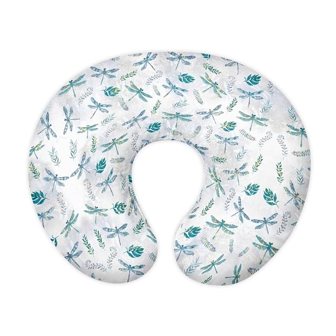 Dragonfly Leaves Nursing Pillow Cover, Premium Quality Soft Breast Feeding Pillow Covers Great for Breastfeeding Moms