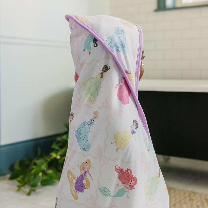 Copper Pearl Premium Knit Hooded Bath Towel Disney Princess