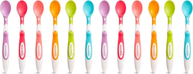 Munchkin® Soft Tip™ Baby Spoons, BPA Free, 12 Pack