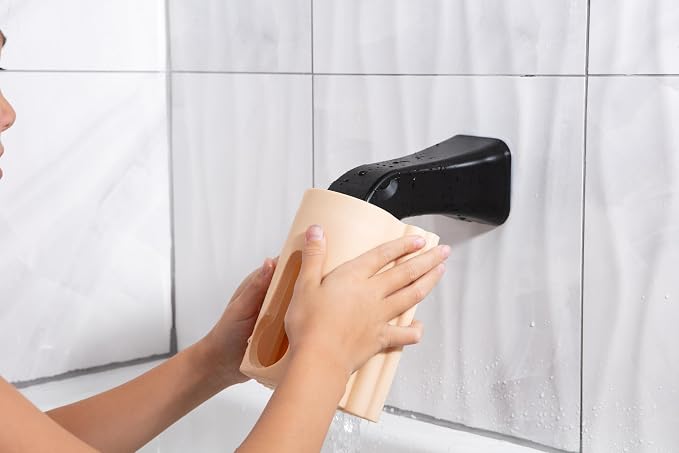 Bath Spout Cover & Baby Bath Rinse Cup Set- Soft Silicone Bathtub Faucet Safety Guard for Kids & Baby Bath Rinse Cup, 100% Food Grade Silicone