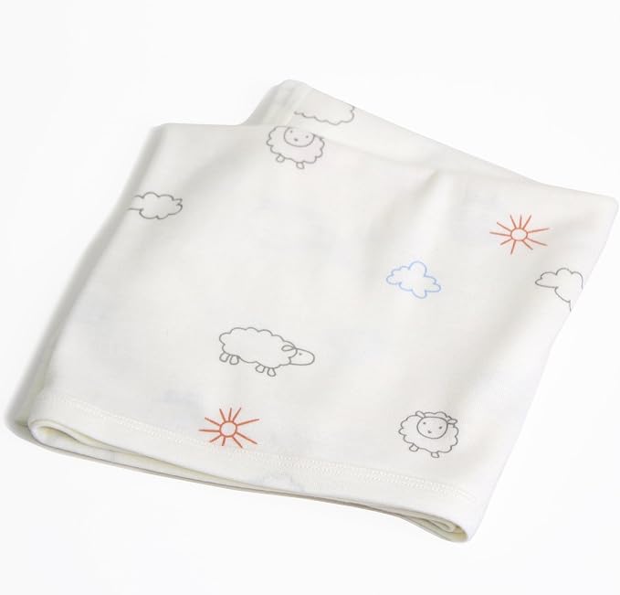 Woolino Baby Swaddle Blanket, 100% Merino Wool Receiving Blanket for Boys & Girls, Swaddles for Newborns 0-3 Months, Sheep
