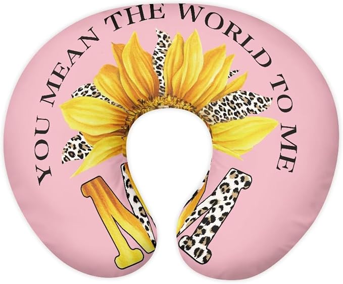 Baby Nursing Pillow Cover, Ultra Soft Nursing Cover Compatible with Pillow,Washable & Breathable Nursing Slipcover，Fits The Original Support for Breastfeeding,Pink(Cover Only)