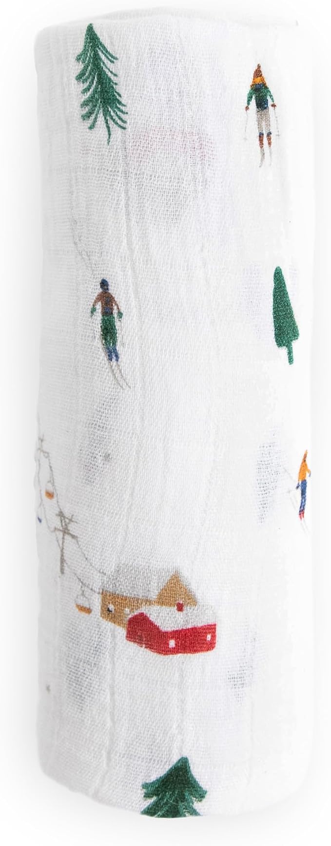 Little Unicorn Powder Party Cotton Muslin Swaddle Blanket | Single | 100% Cotton | Super Soft | Newborns and Infants | Large 47" x 47" | Machine Washable